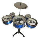 Bateria Musical Infantil Com Baqueta Brinquedo Menino Menina