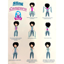 Sling Wrap Canguru Malha - Pano Para Carregar Bebê - Segura Bebê