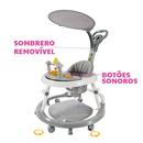 Andador Infantil Musical Premium para Bebês Menino e Menina - Estimula Desenvolvimento Seguro