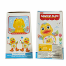 Brinquedo Infantil Pato Dançarino Musical Com Som e Luz presentes para bebês brinquedos calmantes