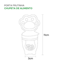 Porta Frutinha Chupeta De Alimentação Silicone Bebê Infantil