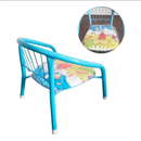 Cadeirinha Infantil Metal Com Estampa e Apito Varias Cores Menino Menina