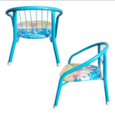 Cadeirinha Infantil Metal Com Estampa e Apito Varias Cores Menino Menina