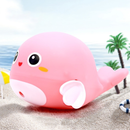 Kit Banho Brinquedo Divertido A Corda Que Nada Sozinha Água Banheira E Piscina Bebê