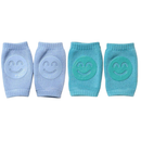 Kit 1/2 Pares Joelheira Bebe Engatinhar Infantil Proteção Para Joelhos Crianças Meias