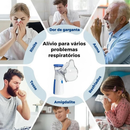 AIQUE Nebulizador Portátil Mini Inalador Silencioso Ultra-sônico Automático para Adultos e Crianças
