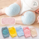 Kit 1/2 Pares Joelheira Bebe Engatinhar Infantil Proteção Para Joelhos Crianças Meias